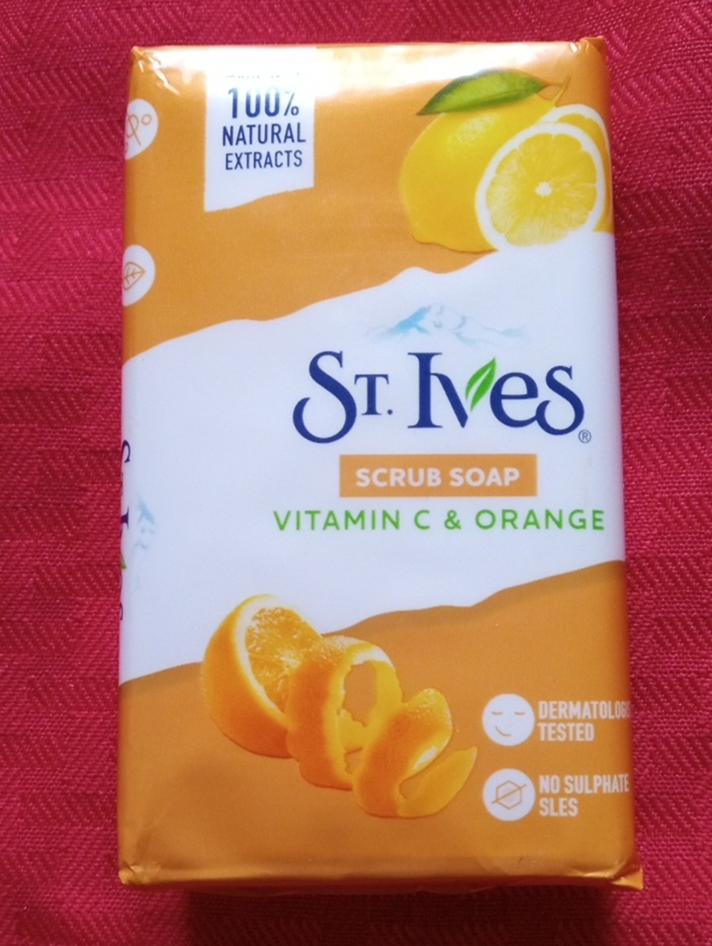 Vitamin C & Orange Scrub Bar Soap